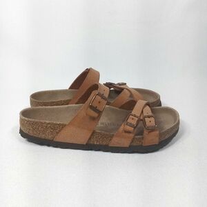 BIRKENSTOCK Franca Womens Leather Sandal Size 39/US 8-8.5
